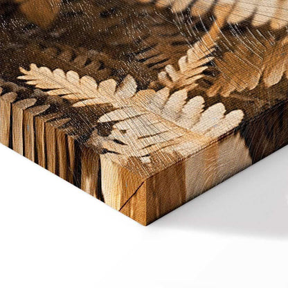 Leinwandbild - Mysterious Fern (1 Part) Vertical