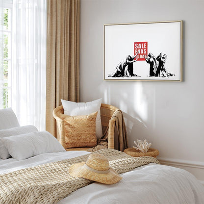 Leinwandbild - Sale (1 Part) Vertical