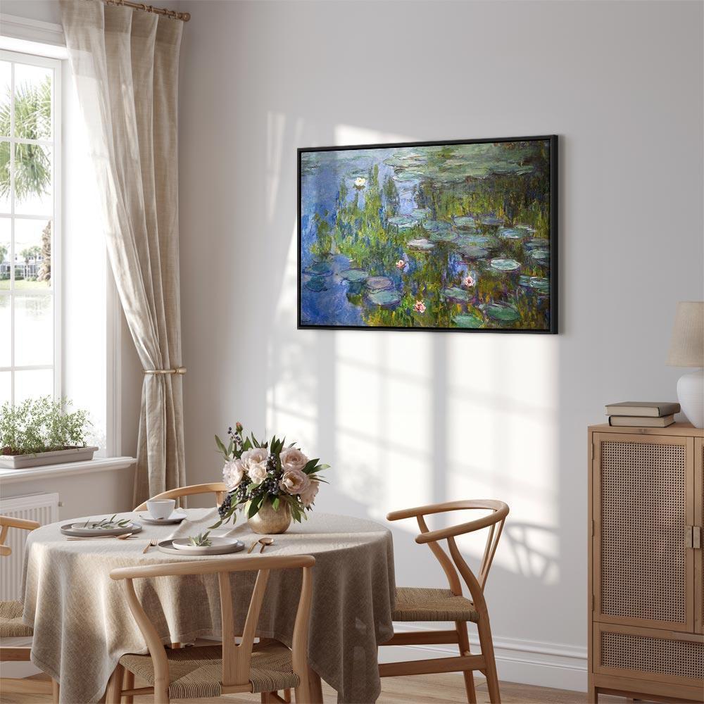 Leinwandbild - Claude Monet – Water Lilies