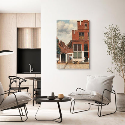 Leinwandbild - Jan Vermeer – The Little Street