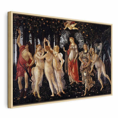 Leinwandbild - Sandro Botticelli – Primavera
