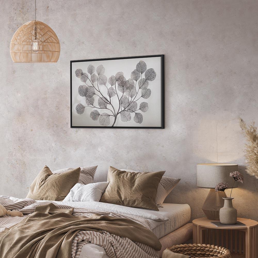 Leinwandbild - Leaves in the Wind (1 Part) Wide