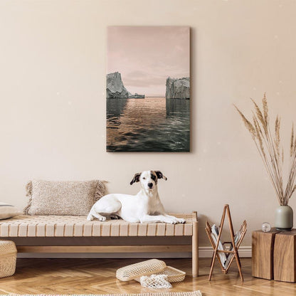 Leinwandbild - Ice Statues (1 Part) Vertical