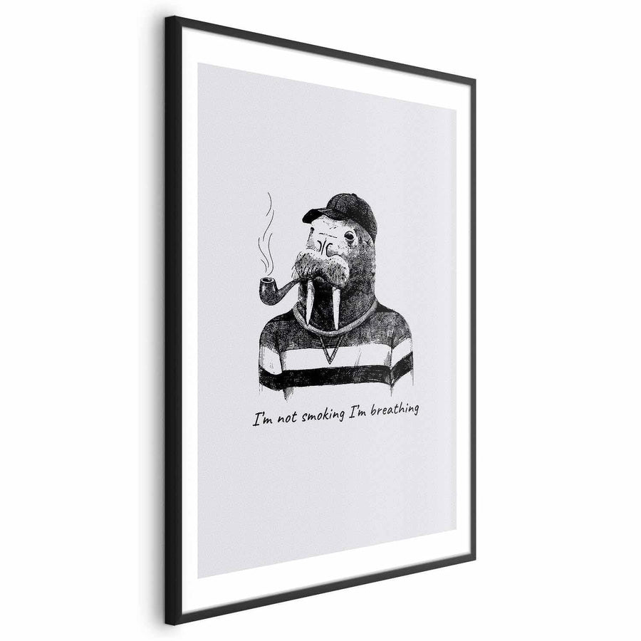Poster - I'm Not Smoking I'm Breathing Artgeist