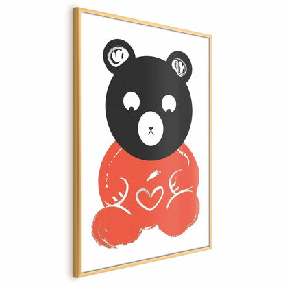 Poster - Thoughtful Bear Artgeist
