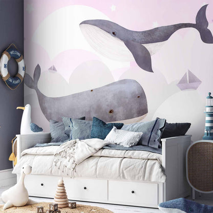 Fototapete - Dream Of Whales - Second Variant