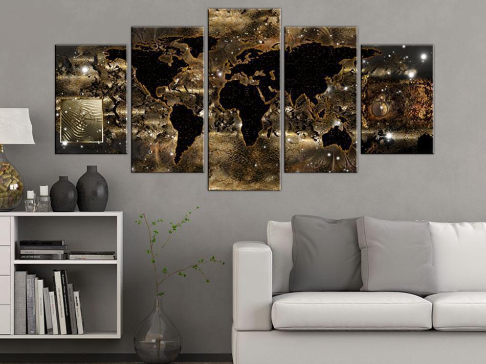 Leinwandbild - World of bronze