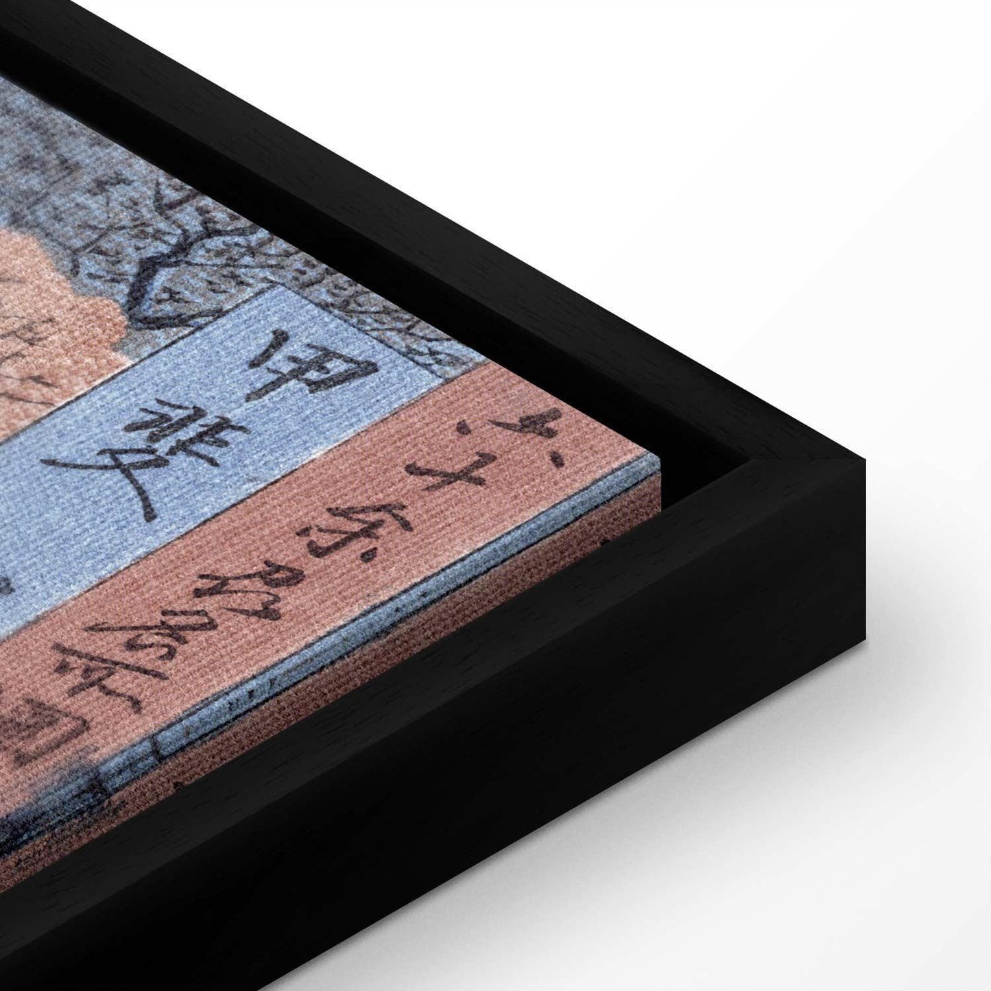 Leinwandbild - Utagawa Hiroshige – The monkey bridge in the Kai province