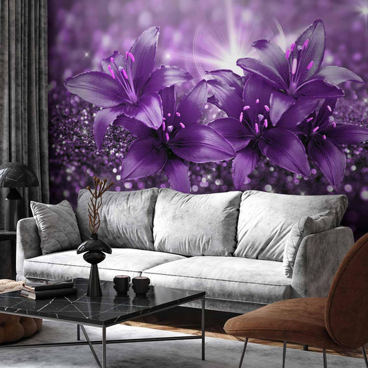 Fototapete - Masterpiece of Purple Artgeist