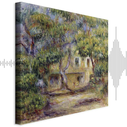 Leinwandbild - Pierre-Auguste Renoir – The Farm at Les Collettes