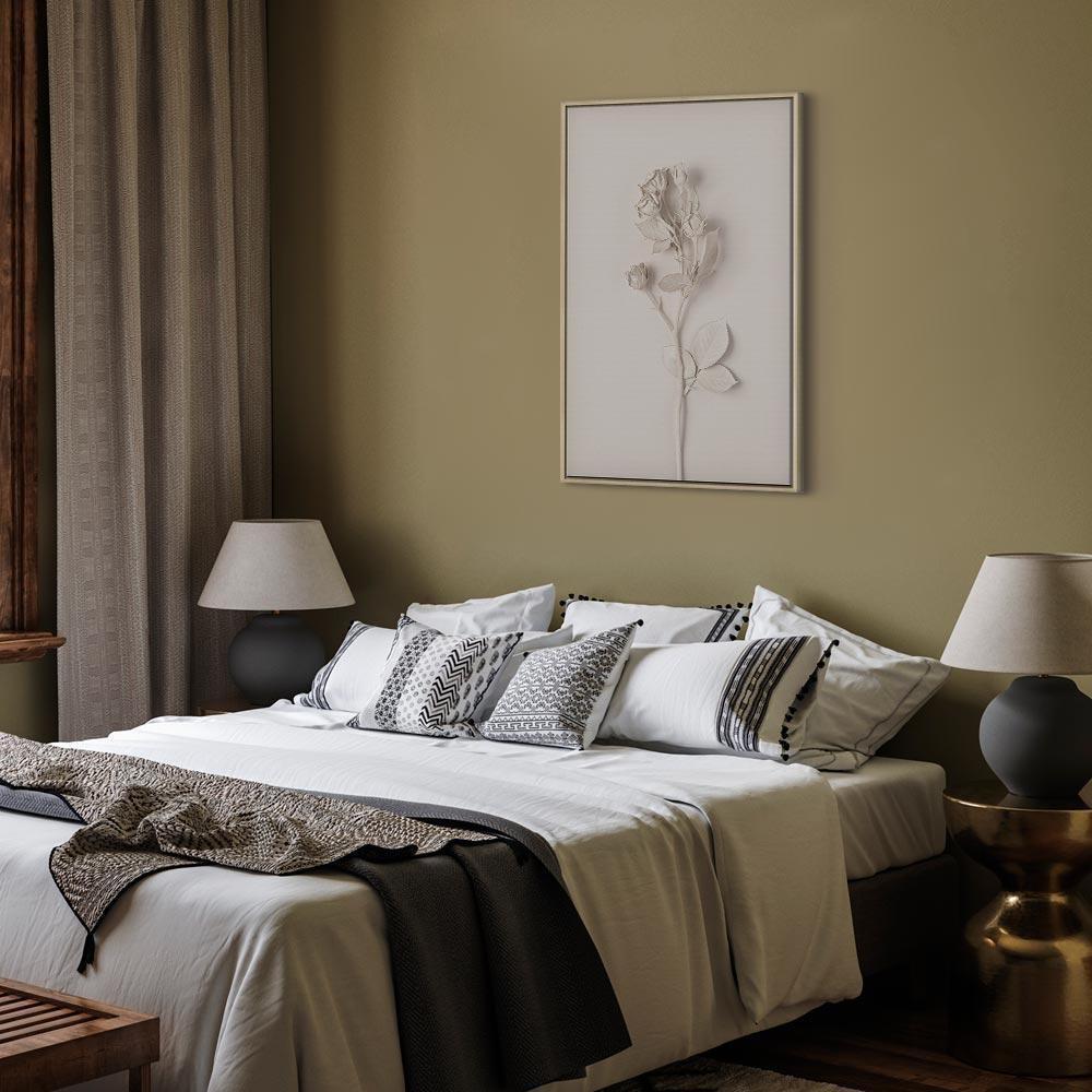 Leinwandbild - Harmonious Rose (1 Part) Vertical