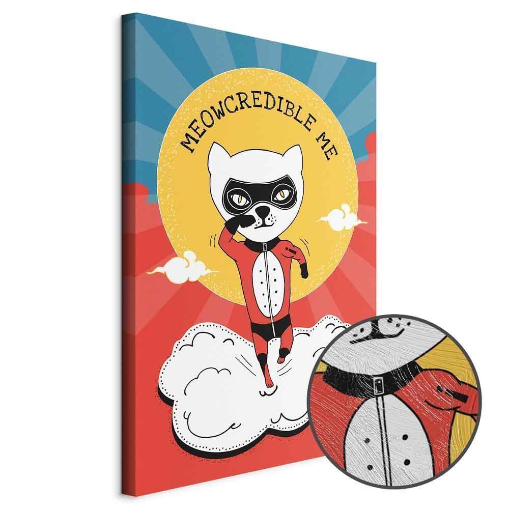 Leinwandbild - Dear Cat (1 Part) Vertical