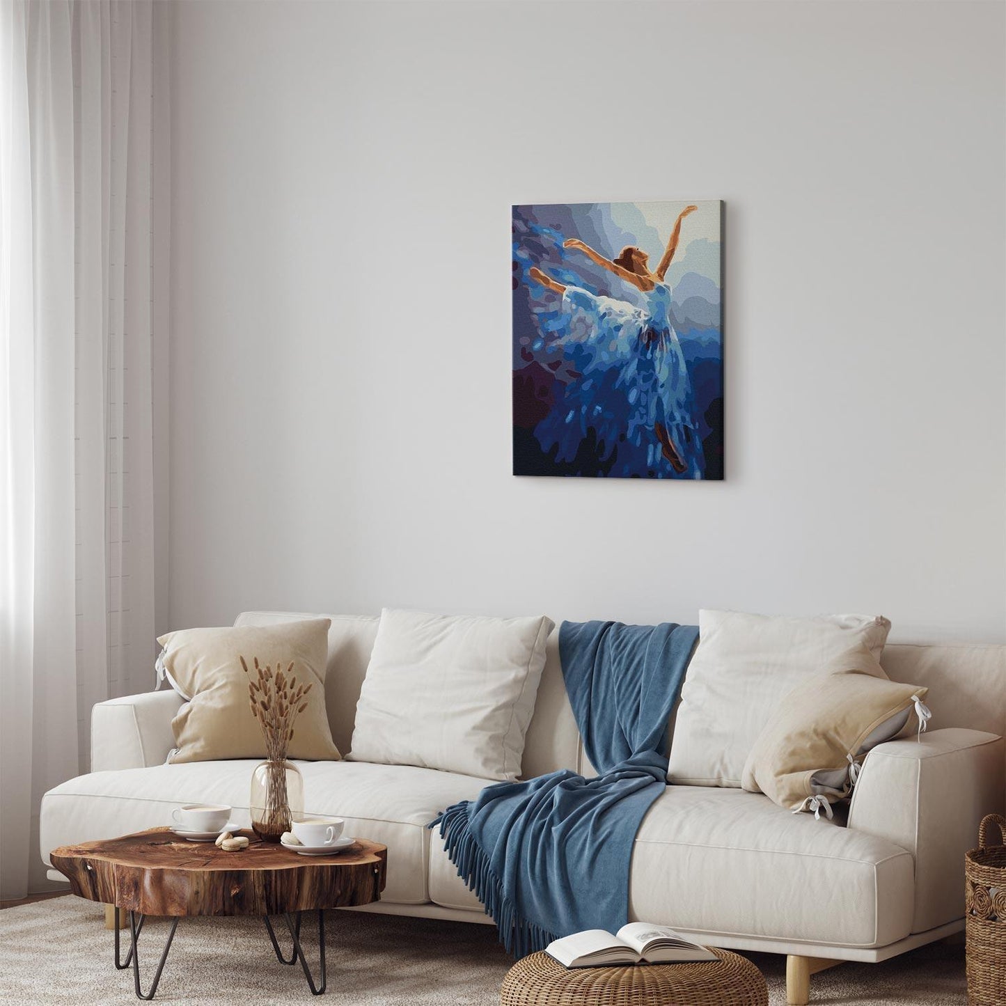 Malen nach Zahlen - Inspired ballerina