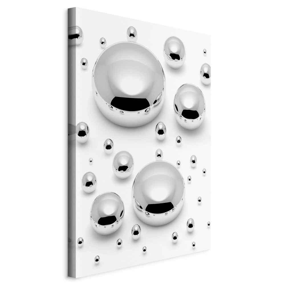 Leinwandbild - Enchanted in the Frost (1 Part) Vertical