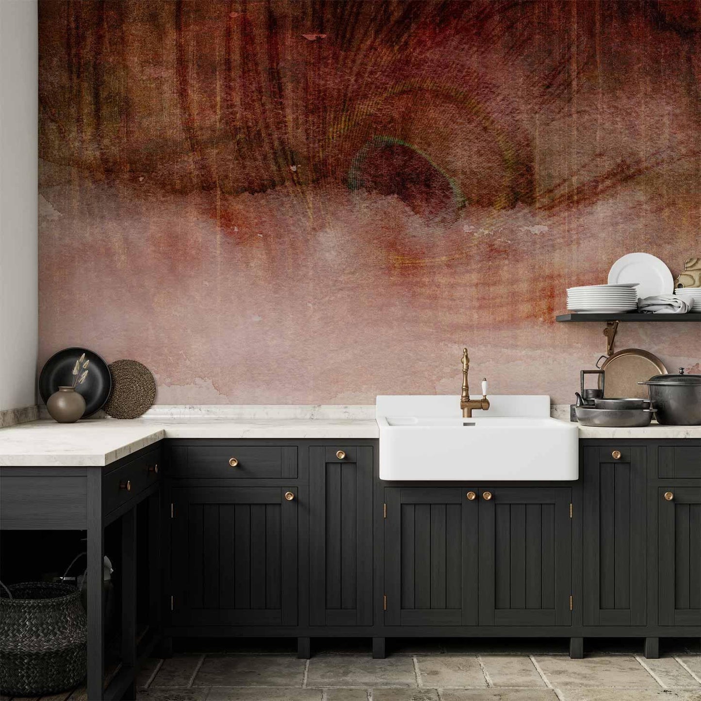 Fototapete - On the Edge - First Variant