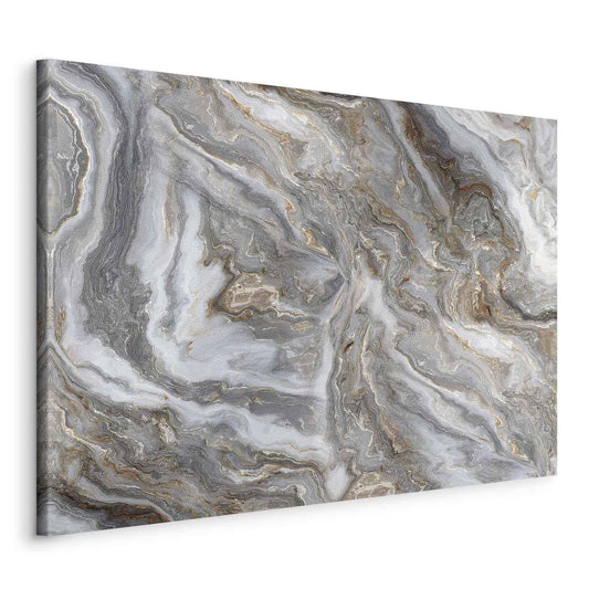 Leinwandbild - Stone abstractions – marble structures in neutral shades