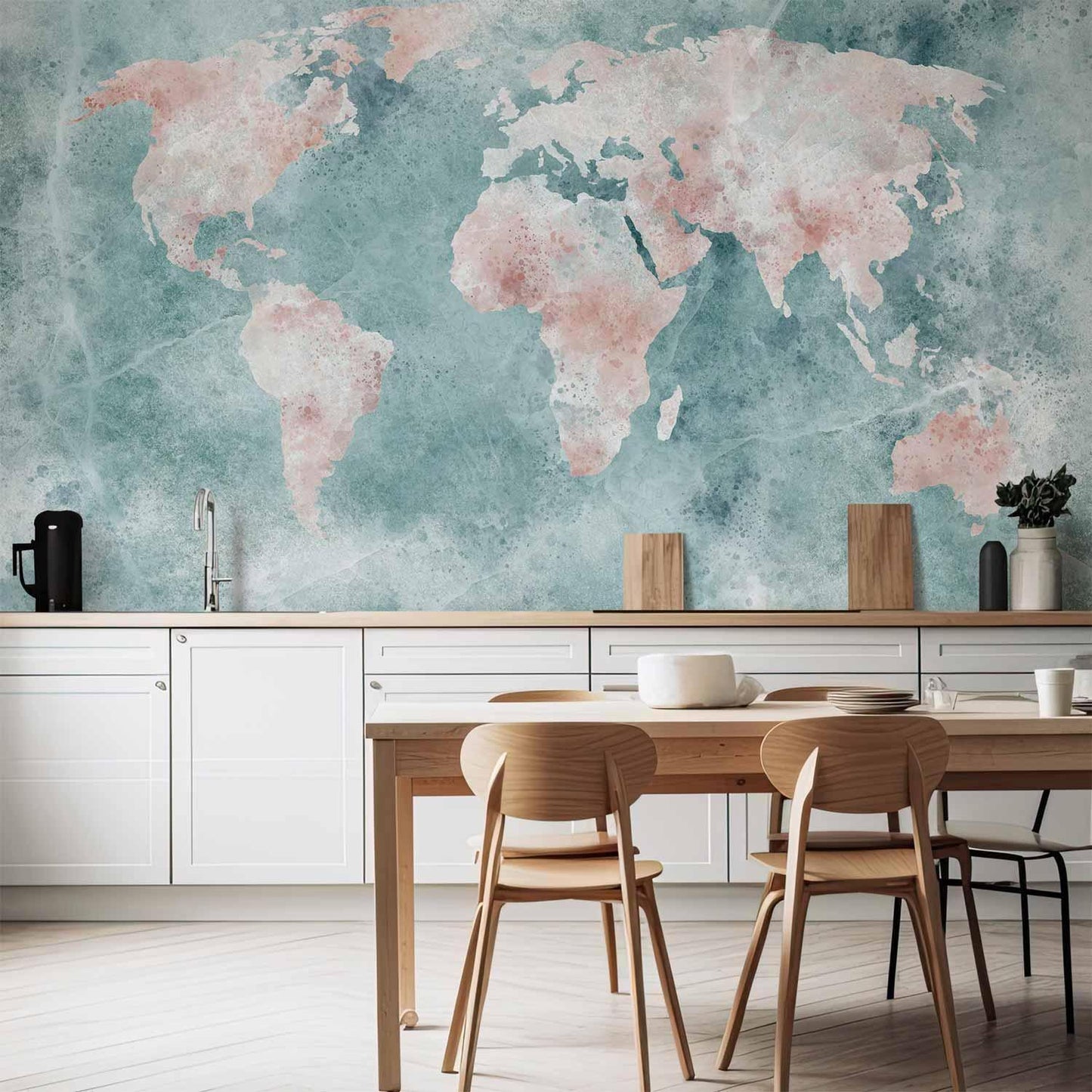 Fototapete - Delicate Map