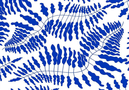Fototapete - Blue Fern Artgeist