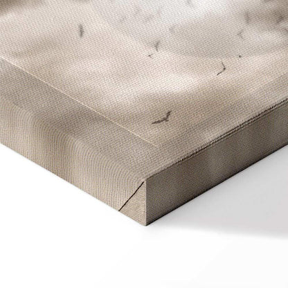 Leinwandbild - Birds in the Clouds (1 Part) Vertical