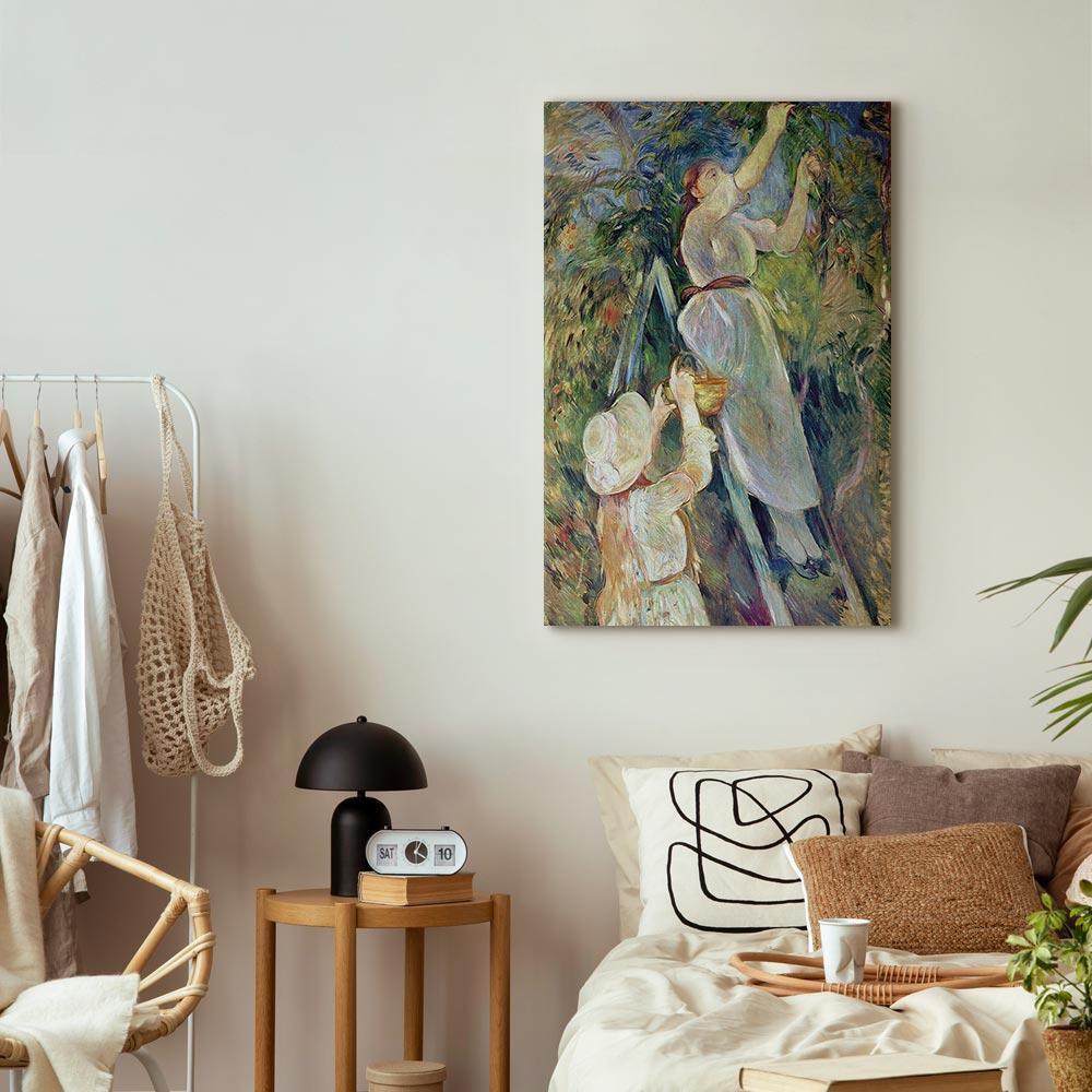 Leinwandbild - Berthe Morisot – The Cherry Picker
