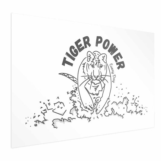 Poster - Tiger Power Artgeist