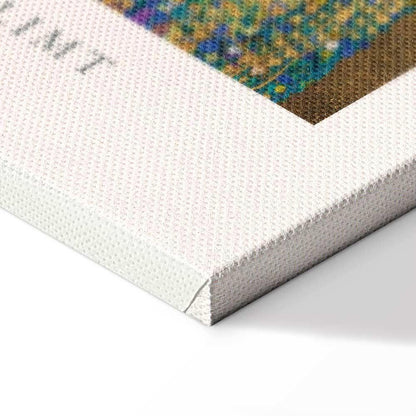 Leinwandbild - Gustav Klimt - The Kiss (1 Part) Vertical