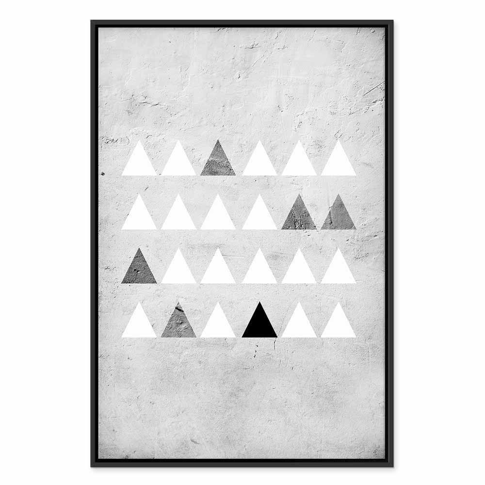 Leinwandbild - Grey Forest (1 Part) Vertical