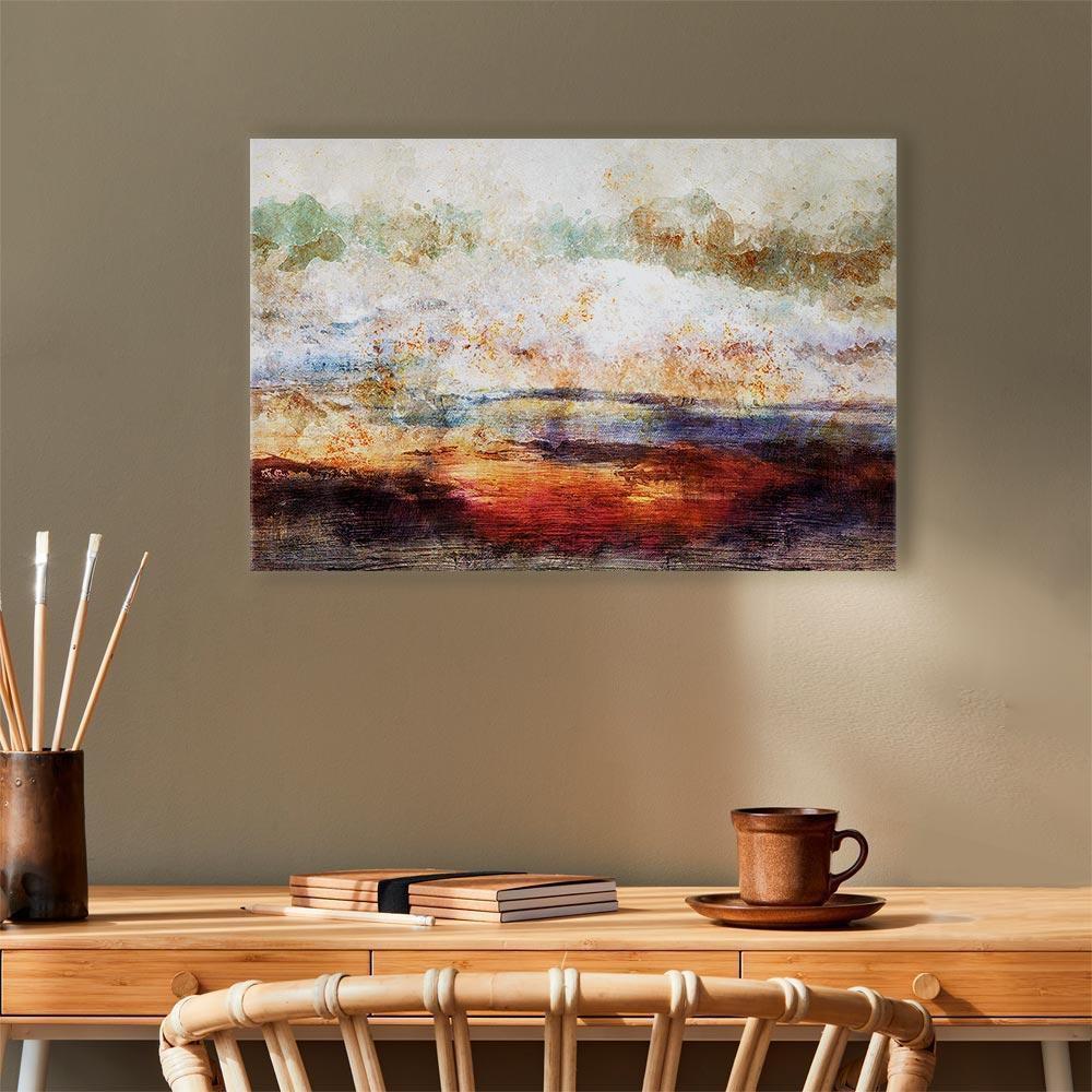 Leinwandbild - Gold Rush (1 Part) Wide