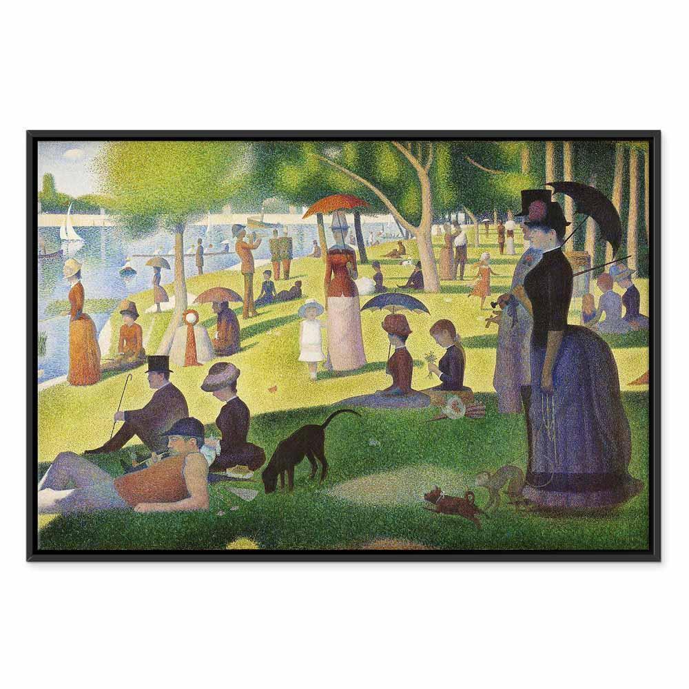 Leinwandbild - Georges Seurat – Sunday Afternoon on the Island of La Grande Jatte