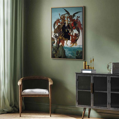 Leinwandbild - Michelangelo – The Torment of Saint Anthony