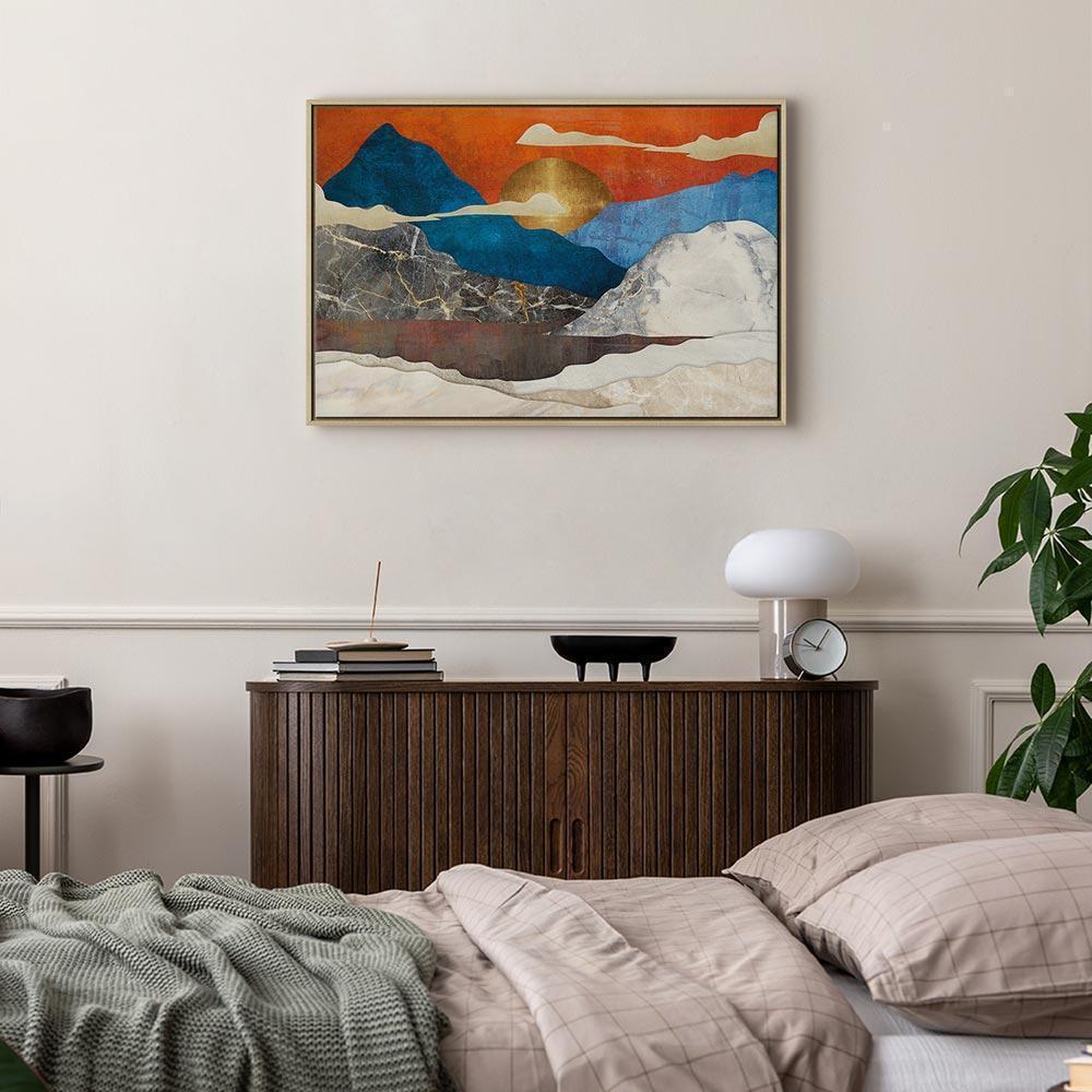 Leinwandbild - Mountain Idyll (1 Part) Wide