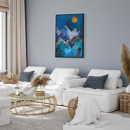 Leinwandbild - Night Walk (1 Part) Vertical