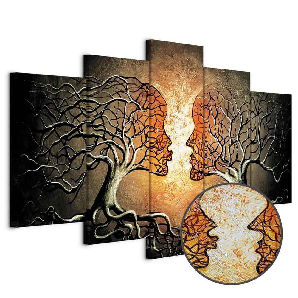 Leinwandbild - Love Entanglement