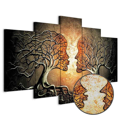 Leinwandbild - Love Entanglement