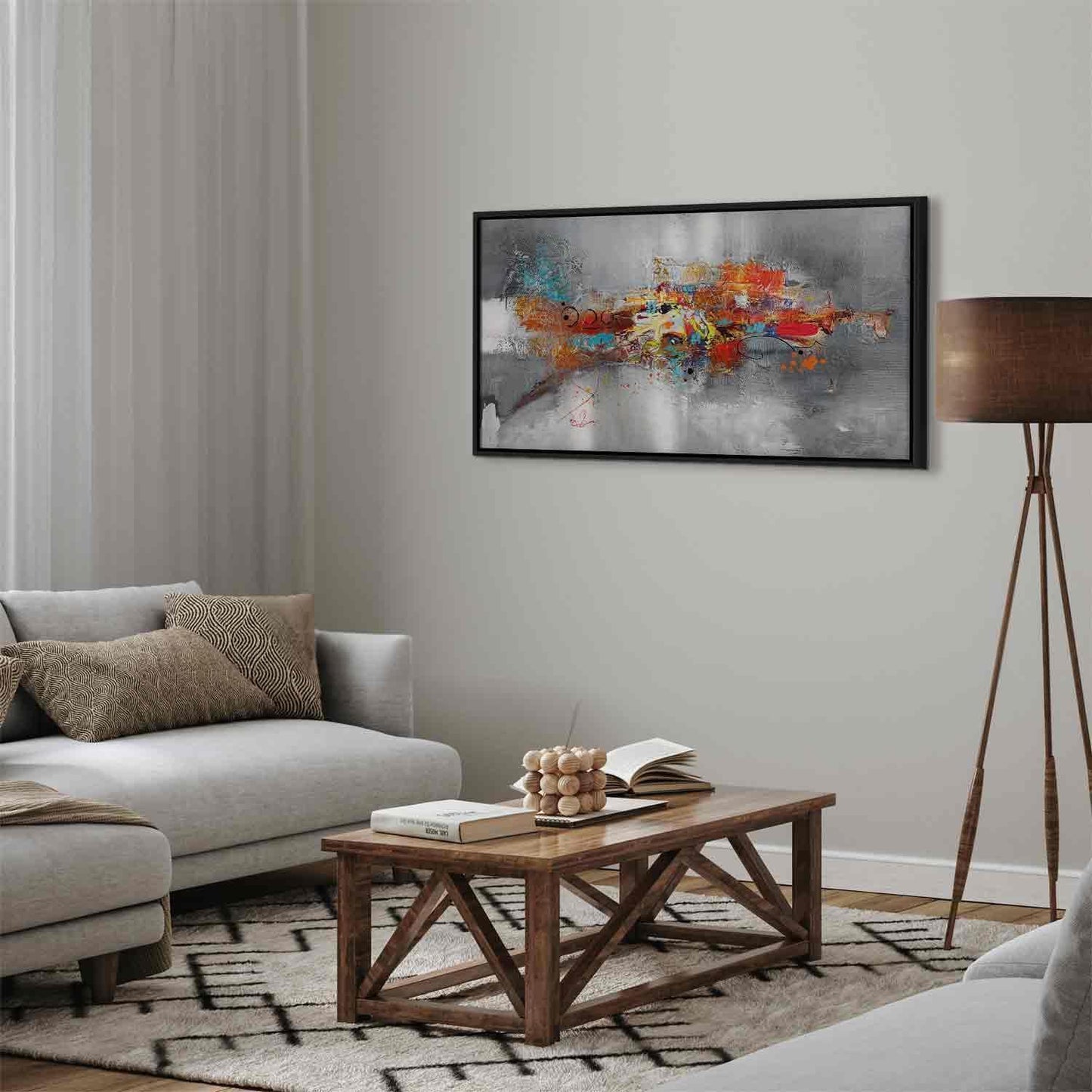 Leinwandbild - Dominant (1 Part) Wide