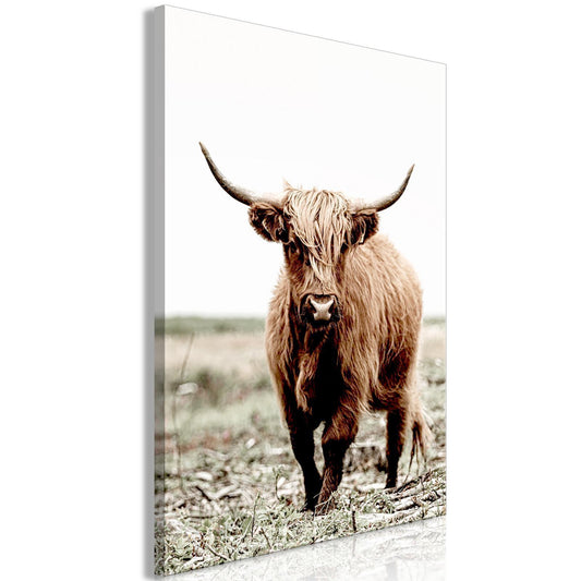 Leinwandbild - Young Stag (1 Part) Vertical Artgeist