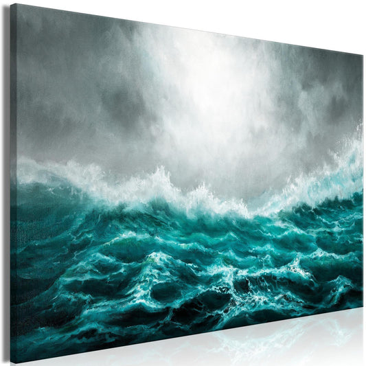 Leinwandbild - Restless Ocean (1 Part) Wide Artgeist