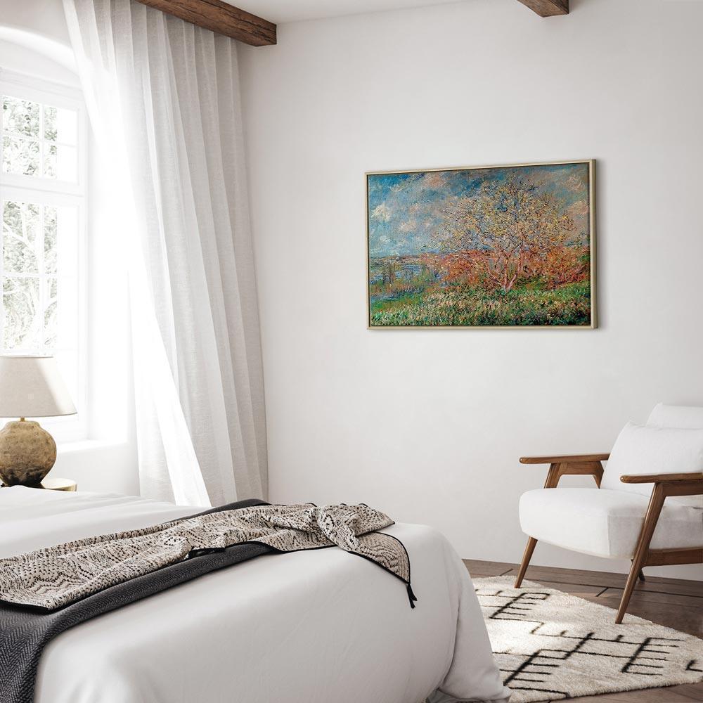Leinwandbild - Claude Monet – Spring