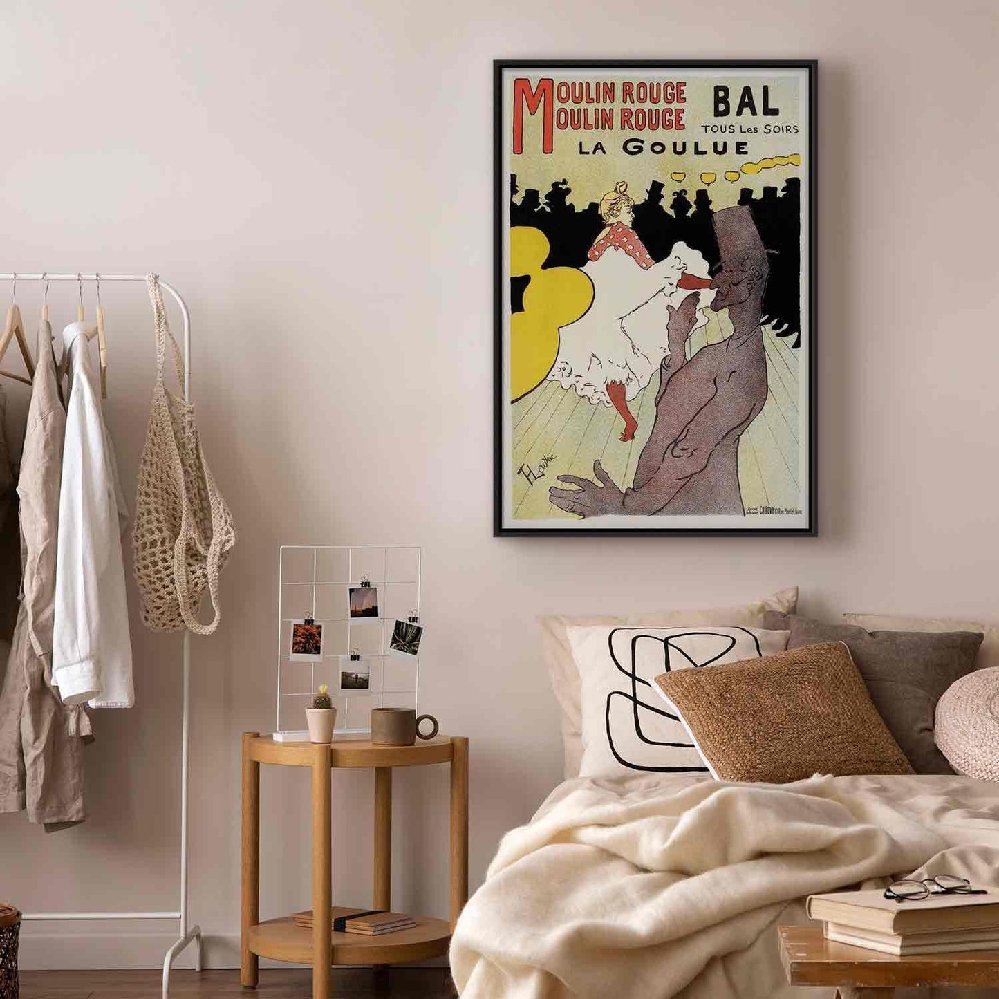 Leinwandbild - Henri de Toulouse-Lautrec – Moulin Rouge – La Goulue