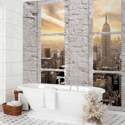 Fototapete - New York: view from the window