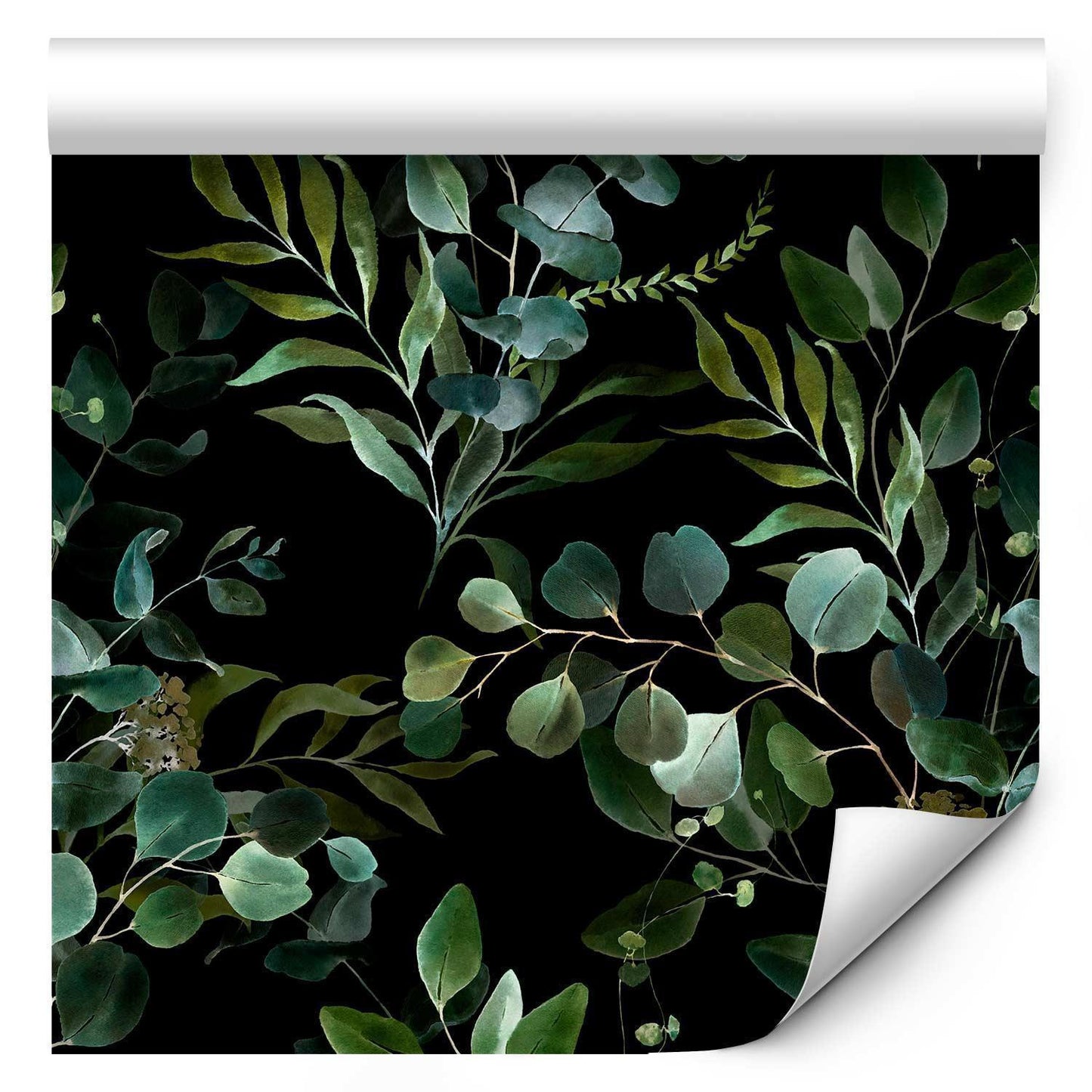 Tapete „Gemalte Natur“ – Künstlerisches Wanddesign in Naturtönen