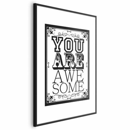 Poster - You Are Awesome Artgeist