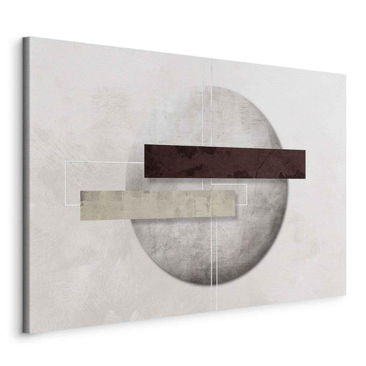 Leinwandbild - Geometric Decay (1 Part) Wide
