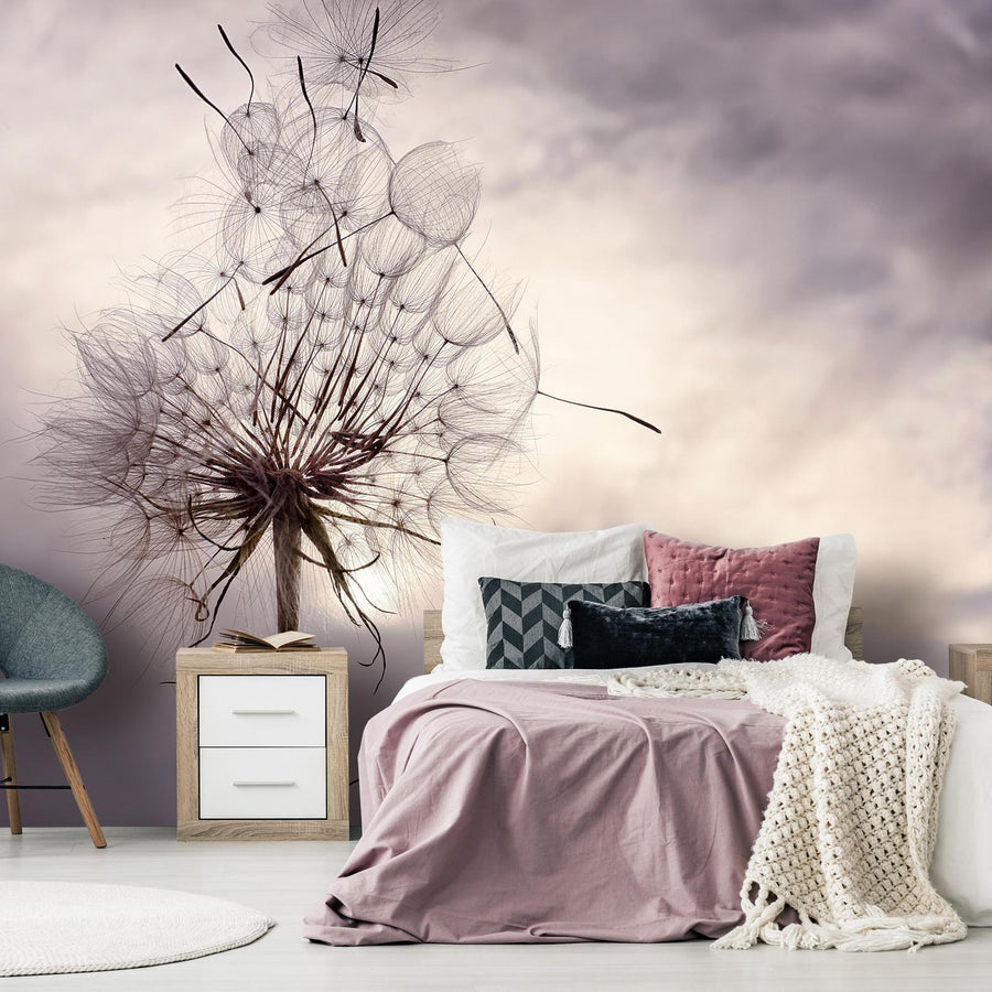 Fototapete „Sanfter Wind“ – Eleganz und Leichtigkeit für Ihr Zuhause