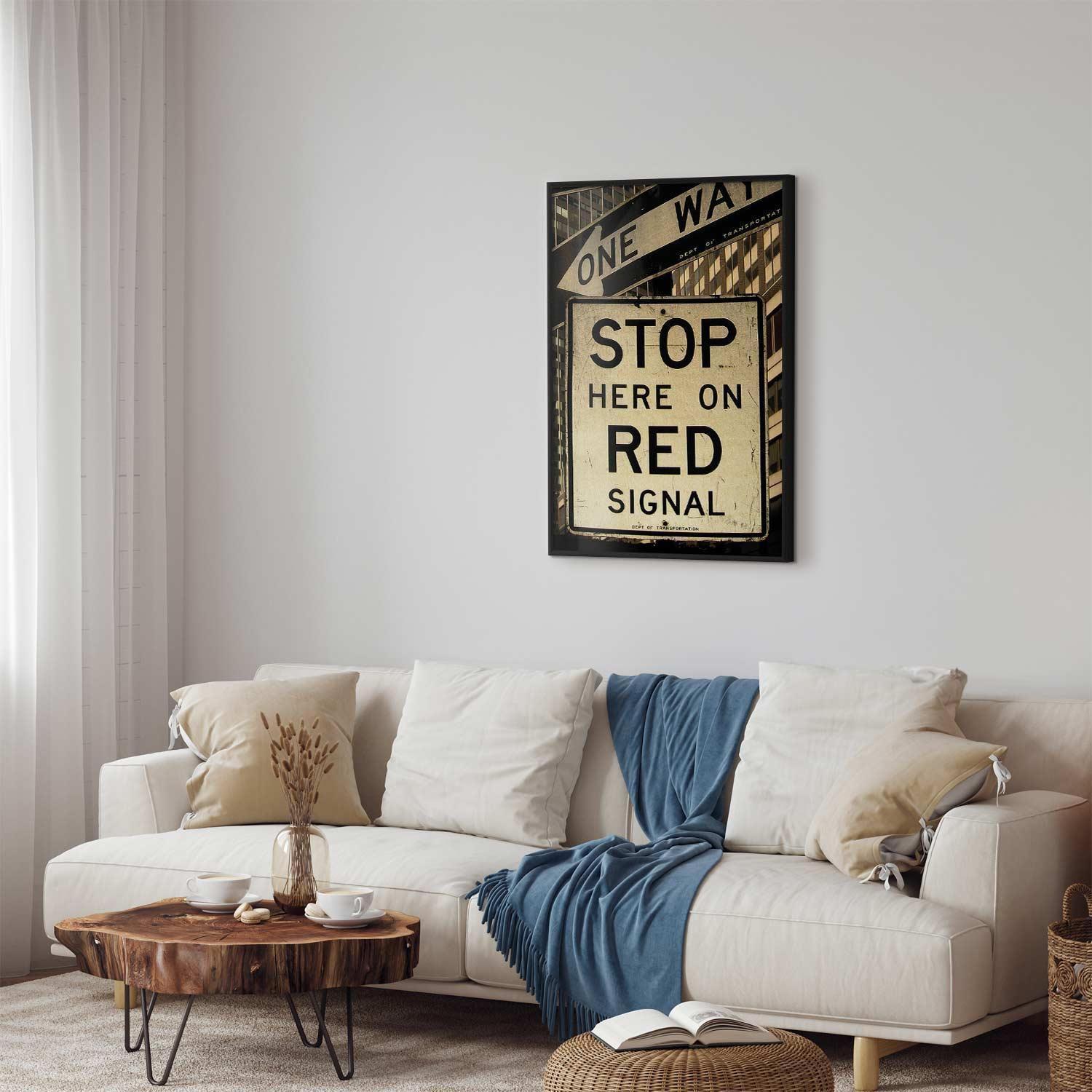 Poster - Road Signs Artgeist