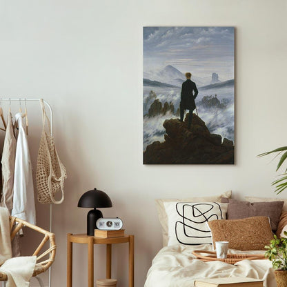 Leinwandbild - Caspar David Friedrich – Wanderer above the Sea of Fog