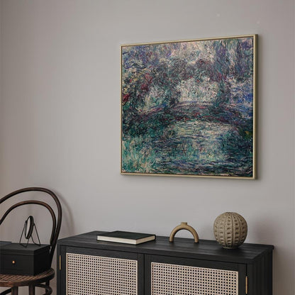 Leinwandbild - Claude Monet – The Japanese Bridge