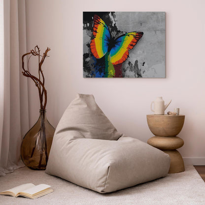 Malen nach Zahlen - Colourful Butterfly