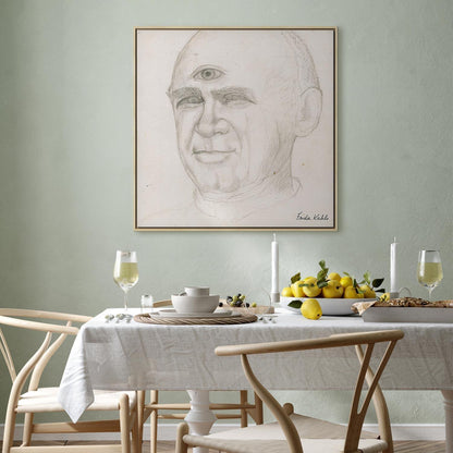 Leinwandbild - Frida Kahlo – Portrait of Nacho Aguirre