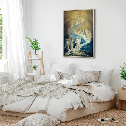 Leinwandbild Jakobsleiter William Blake – Religiöse Kunstgeschichte